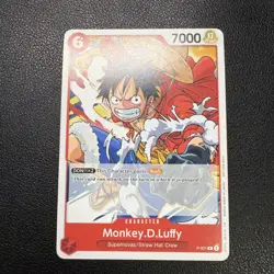 Monkey D. Luffy Super Pre Release Promo P-001 One Piece - Image 1