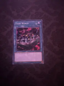 Yu-Gi-Oh! TCG Toon World Destiny Masters SS01-ENC12 1st Edition Common - Image 1