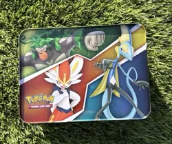 Pokemon lunch box with charizard/pikachu cover tin metal TCG collectors chest - Image 2