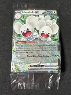 Maushold ex - 155/182 SV04: Paradox Rift Sealed Promo Pokemon Paldea Chest - Image 1