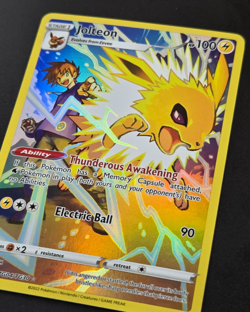 Pokemon Jolteon TG04/TG30 Brilliant Stars Trainer Gallery Ultra Rare NM - Image 2