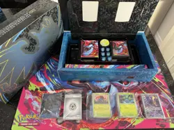Pokemon Mega Charizard X ex UPC Box and Phantasmal Flames Card Lot - Toxtricity - Image 3