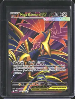 Mega Skarmory ex 106/088 Ultra Rare Perfect Order Pokemon NM/M - Image 1