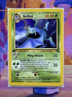 Golbat 34/62 1st Edition Fossil Set Non Holo *NM* Pokemon Card - Image 1