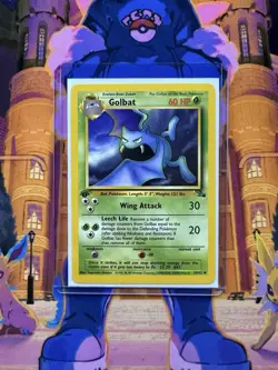 Golbat 34/62 1st Edition Fossil Set Non Holo *NM* Pokemon Card - Image 3