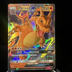 Pokemon TCG Charizard GX SM211 Card Official Promo Near Mint Pack Fresh - Image 1