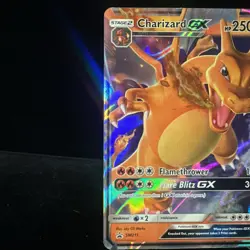 Pokemon TCG Charizard GX SM211 Card Official Promo Near Mint Pack Fresh - Image 2