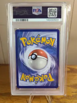 2022 POKEMON SWORD & SHIELD BRILLIANT STARS #018 CHARIZARD VSTAR PSA 8 - Image 2