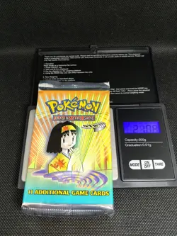 ✨Pokemon TGC Gym Heroes Pack HEAVY!!⚠​ 21.08g! MINT Condition SEALED✅ - Image 1