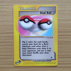 Pokemon Dual Ball 139/165 Expedition Base Set Uncommon Regular Trainer Card - Image 1