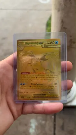 The Pokemon Company Mega Greninja EX 122/122 Secret Rare Full Art Holo 2016 - Image 1