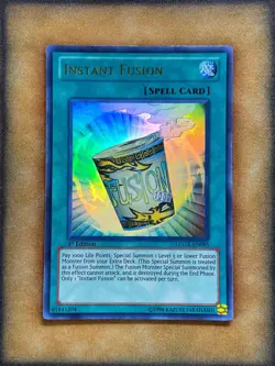 Yugioh Instant Fusion LCGX-EN095 Ultra Rare 1st Ed LP - Image 1