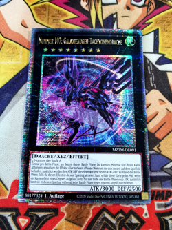 Number 107: Galaxy-Eyes Tachyon Dragon mztm-de091 (NM) Quarter Century Yu-Gi-Oh! - Image 1