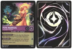 Disney Lorcana TCG Pepa Madrigal Calm Before The Storm 56/204 Foil Wilds Unknown - Image 3