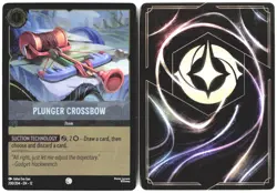 Disney Lorcana TCG Plunger Crossbow 200/204 Foil Wilds Unknown - Image 3