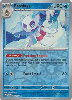 Froslass 53/167 Reverse Holo | Twilight Masquerade | Pokemon Card - Image 1
