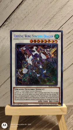 Yu-Gi-Oh! Crystal Wing Synchro Dragon / BLLR-EN062 1st Edition LP - Image 1