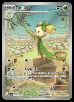 Pokemon Cards Dolliv 200/198 Scarlet & Violet Illustration Rare NM - Image 1