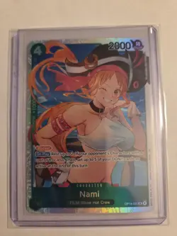 Nami Op14-031 SR One Piece Card Game TCG English NM Foil - Image 1