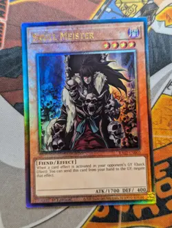 Yugioh Skull Meister RA02 EN005 Ultimate Rare 1st ED - NM - Image 1