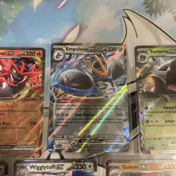 SV Pokemon Holo EX Card Lot of 14, English NM - Kyurem Incineroar Golem Arbok - Image 5