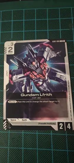 Gundam Lfrith x1 - GD01-086 NM - Newtype Rising Common Gundam TCG Card Game - Image 1