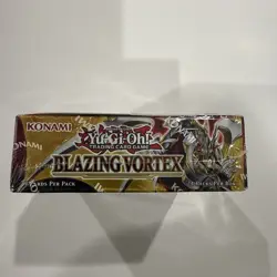 YUGIOH! Blazing Vortex 1st Edition Booster Box Sealed - Image 3