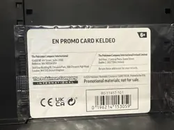 Keldeo Holofoil, SEALED, Promo Card, Mega Evolution Chaos Rising stamp, 019/086 - Image 2