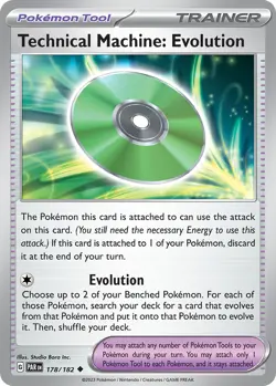 Technical Machine: Evolution 178/182 Uncommon | Paradox Rift | Pokemon Card - Image 1