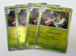 Decidueye Reverse Holo 005/064 x4 4x Pokemon Card Shrouded Fable 2024 Playset - Image 1