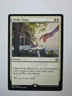 Wizards of the Coast MTG Idyllic Tutor Theros Beyond Death Rare 024/254 - Image 1