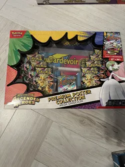 Pokemon Ascended Heroes Premium Poster Collection Mega Gardevoir Sealed NEW - Image 1