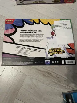 Pokemon Ascended Heroes Premium Poster Collection Mega Gardevoir Sealed NEW - Image 2