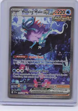 Walking Wake ex 205/162 Special Illustration Rare Temporal Forces Pokemon LP - Image 1