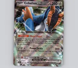 Cobalion ex 064/086 Holo Double Rare Chaos Rising NM Pokemon - Image 1