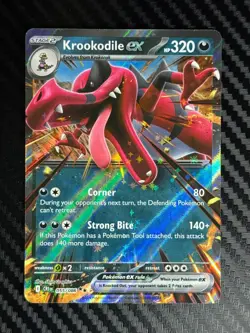 Pokemon TCG - Krookodile ex 055/086 Chaos Rising - Image 1