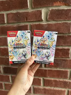 Prismatic Evolutions Booster Bundle Lot Of 2 SEALED NEW - Image 1