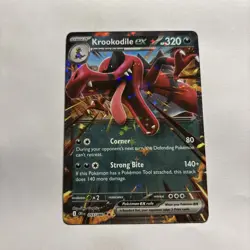 Krookodile ex 55/86 Double Rare Pokemon Chaos Rising - Image 1