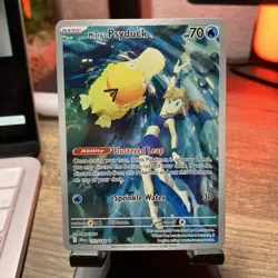 Misty's Psyduck Illustration Rare SV10: Destined Rivals 193/182 Pokemon - Image 1