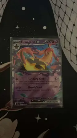 Gourgeist ex 041/086 Double Rare ME04: Chaos Rising Pokemon Near Mint - Image 1