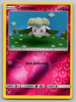Cottonee 143/236 Common Unified Minds Pokemon Reverse Holo Near Mint - Image 1