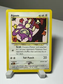 2000 Pokemon Neo Revelation Aipom #41 - Image 1