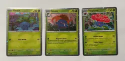 Pokemon TCG Oddish 001 Gloom 002 & Vileplume 003 Cosmo Holo Promo Set Of 3 NM - Image 1