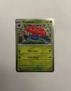 Pokemon TCG Oddish 001 Gloom 002 & Vileplume 003 Cosmo Holo Promo Set Of 3 NM - Image 5