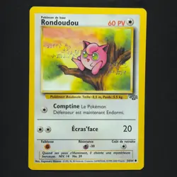 Jigglypuff Rondoudou 54/64 - Jungle French - Pokemon Card - Image 1
