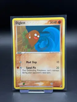 Diglett 50/100 EX Crystal Guardians LP Pokemon Card TCG Vintage 2006 - Image 1