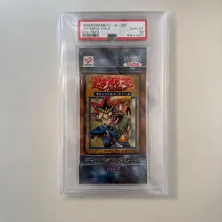 YuGiOh Vol2 Unopened Pack PSA10 GEM MT Vintage Rare 1999 JPN Trading Card - Image 1