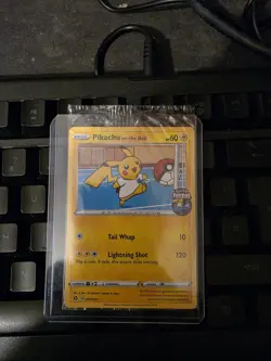 Pokemon Pikachu TCG On the Ball Promo Card 001/005 UK Exclusive, Sealed - Image 1
