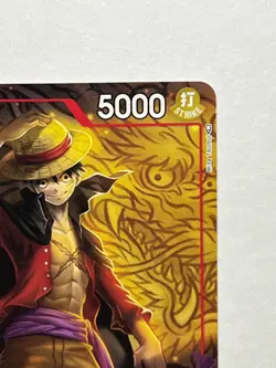 Monkey.D.Luffy P-007 One Piece TCG English Promo Card Tournament Pack Vol.1 - Image 3