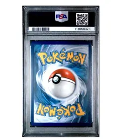 Pokemon CRIMSON INVASION GUZZLORD GX #105 FULL ART HOLO FOIL CARD PSA 9 NM-MT #* - Image 2